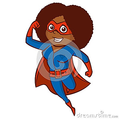 Super hero woman Cartoon character Cartoon Illustration