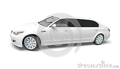 Super limousine Stock Photo