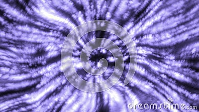 Super massive black hole rotation, spiral galaxy, deep space exploration. Motion. Flying shiny particles, visualization Stock Photo