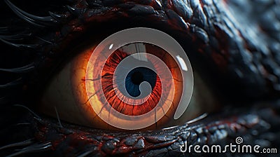 Super Realistic Game Of Thrones Eye Rendered In Unreal Engine Stock Photo