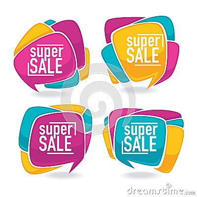 Super sale Vector Illustration