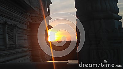 Super sunset Stock Photo
