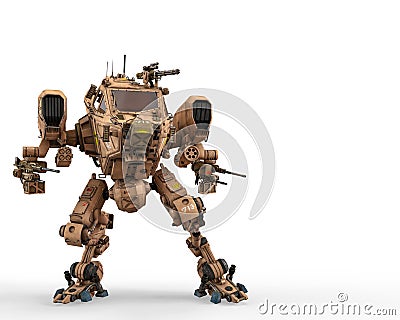 Super war machine Stock Photo