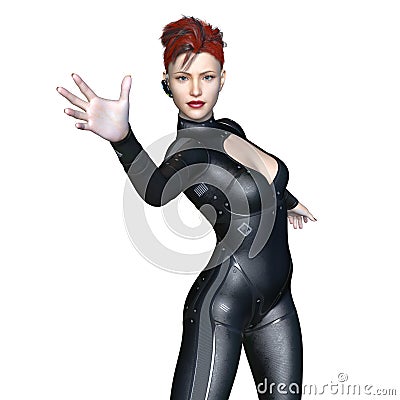 Super woman Stock Photo