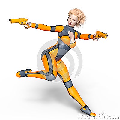 Super woman Stock Photo