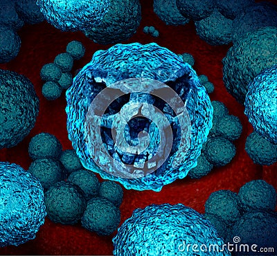 Superbug Danger Stock Photo