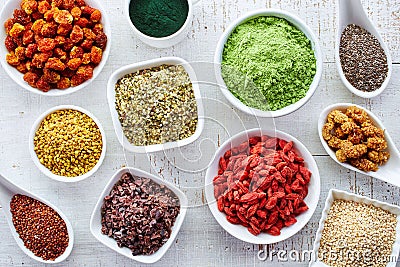 Superfoods Stock Photo