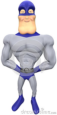 Superhero Stock Photo