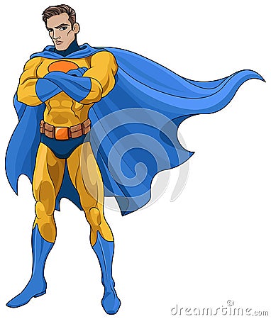 Superhero Vector Illustration