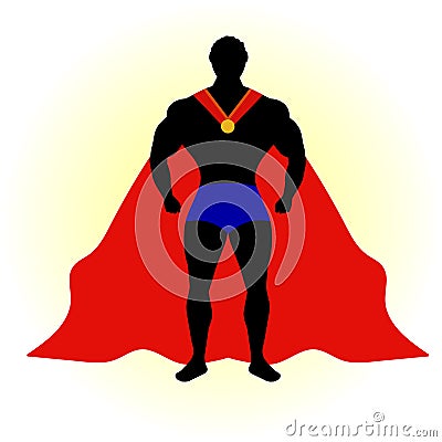 Superhero Vector Illustration