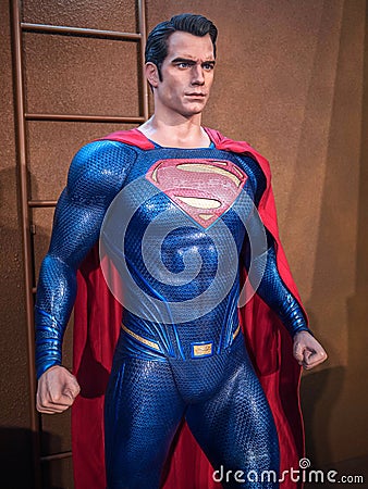 Superman Editorial Stock Photo