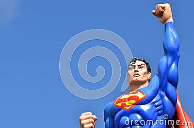 Superman Editorial Stock Photo