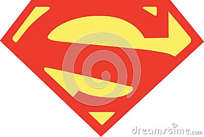 Superman issue 1 2011 S symbol Vector Illustration