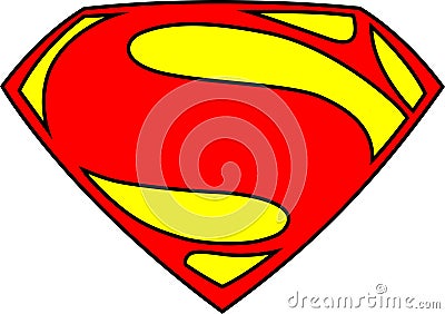 Superman logo Cartoon Illustration