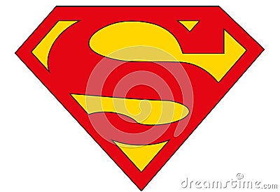 Superman Logo, superhero Cartoon Illustration