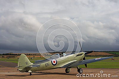 Supermarine Seafire aircraft Stock Photo