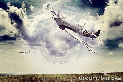 Supermarine Spitfire Stock Photo