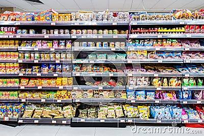 Supermarket Editorial Stock Photo