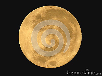 Supermoon Stock Photo