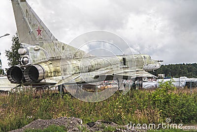 Supersonic bobmer Tupolev Tu-22M1 Editorial Stock Photo