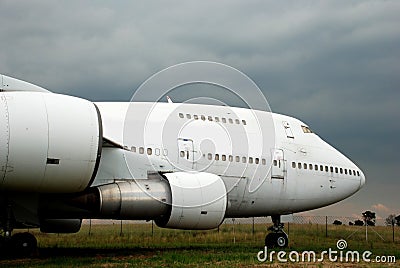 Supersonic Jet Airplane Stock Photo