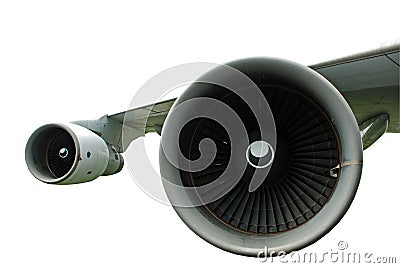 Supersonic Jet Engines Stock Photo