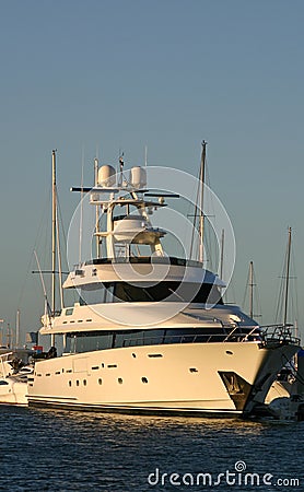 Superyacht Stock Photo