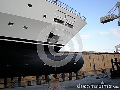 Superyacht Stock Photo