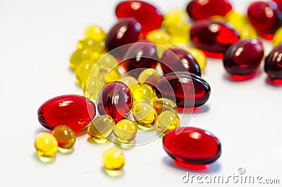 Supplement used in fitness and training Stock Photo