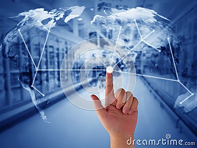 Supply Chain Management Concept Stock Photo