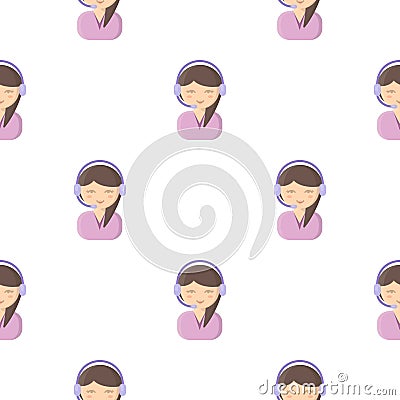 Support cartoon icon. Illustration for web and mobile design. Vector Illustration