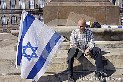 SUPPORT FOR ISRAEL Editorial Stock Photo