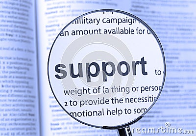 Support Stock Photo