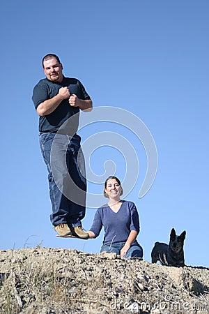 Supportive Wife Stock Photo