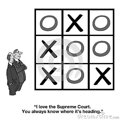 Supreme Court Stock Photo