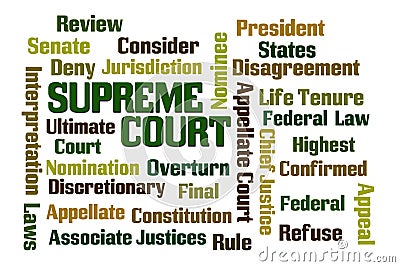 Supreme Court Stock Photo
