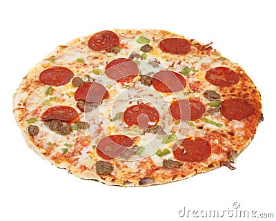 Supreme pizza Stock Photo