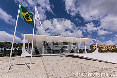 Supremo Tribunal Federal - BrasÃ­lia - DF - Brazil Editorial Stock Photo