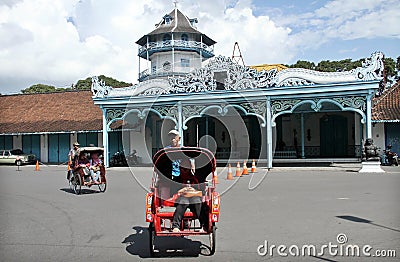 Surakarta palace Editorial Stock Photo