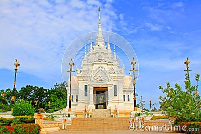 Surat Thani City Pillar Shrine, Surat Thani, Thailand Stock Photo