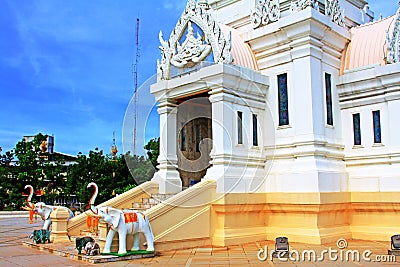 Surat Thani City Pillar Shrine, Surat Thani, Thailand Stock Photo