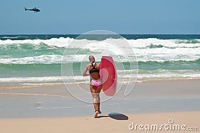 Surf Ironman Series Editorial Stock Photo