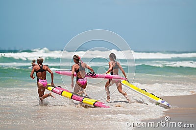 Surf Ironman Series Editorial Stock Photo