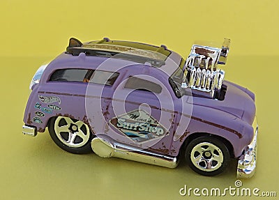 Surf `n turf Dragster Model car Editorial Stock Photo
