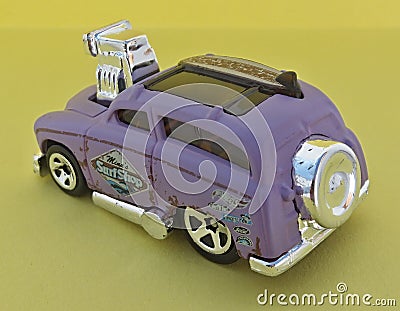 Surf `n turf Dragster Model car Editorial Stock Photo