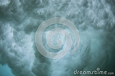 Surf Turbulence Stock Photo