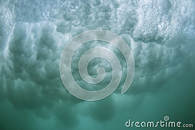 Surf Turbulence Stock Photo