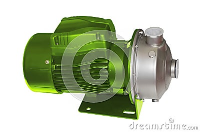 Surface centrifugal pump Stock Photo