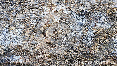 The surface of the granite stone. Stock Photo