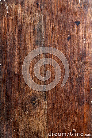 Old wooden kitchen board Stock Photo